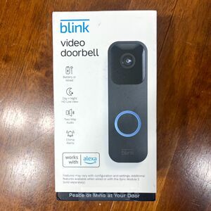 blink video doorbell NEW